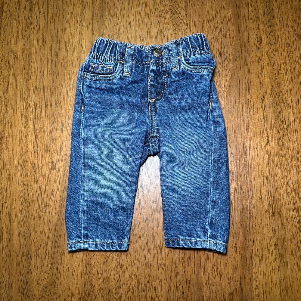 Old Navy Baby Classic Blue Jeans 3-6M Denim